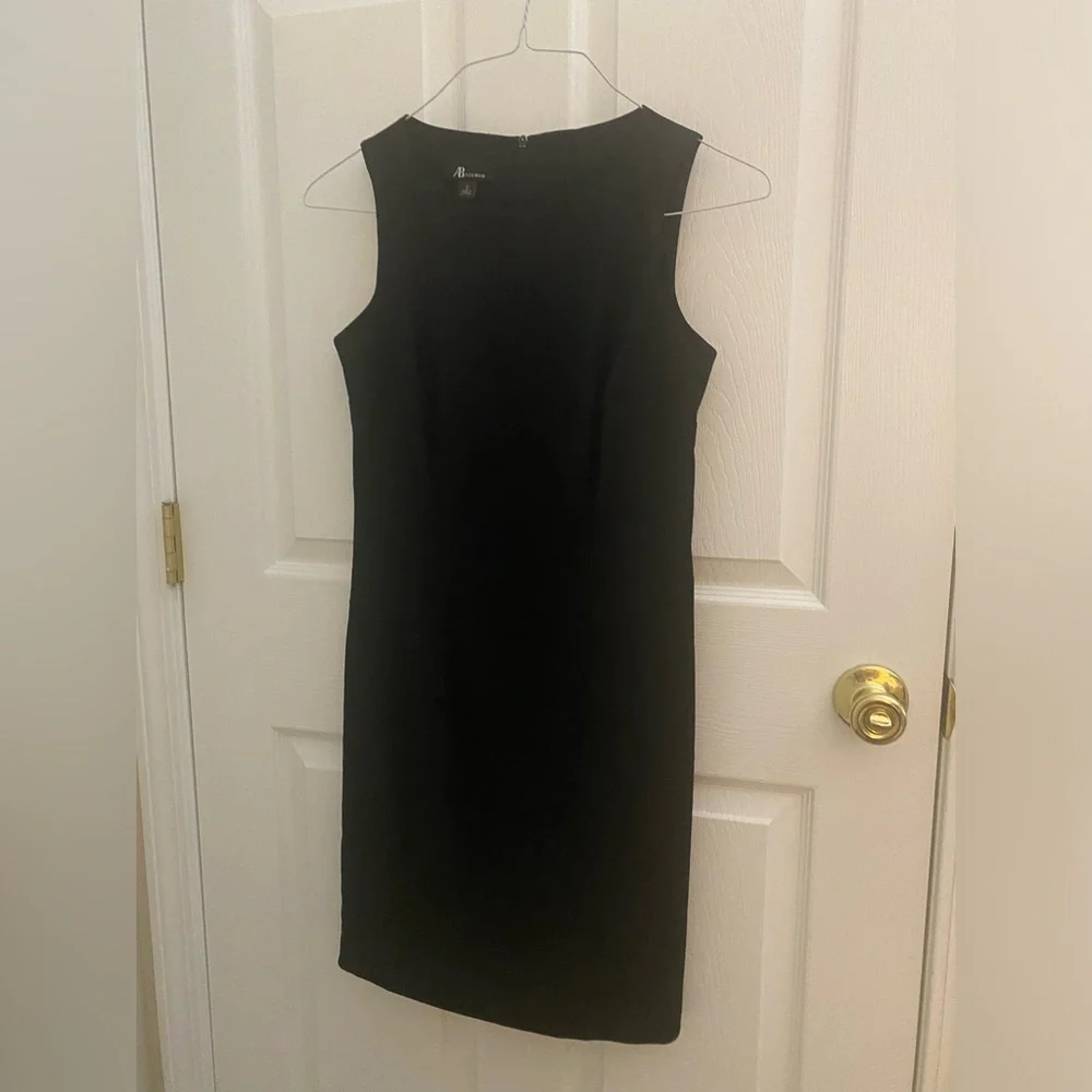 AB Studio Little Black Dress Size 2 - Picture 2 of 4
